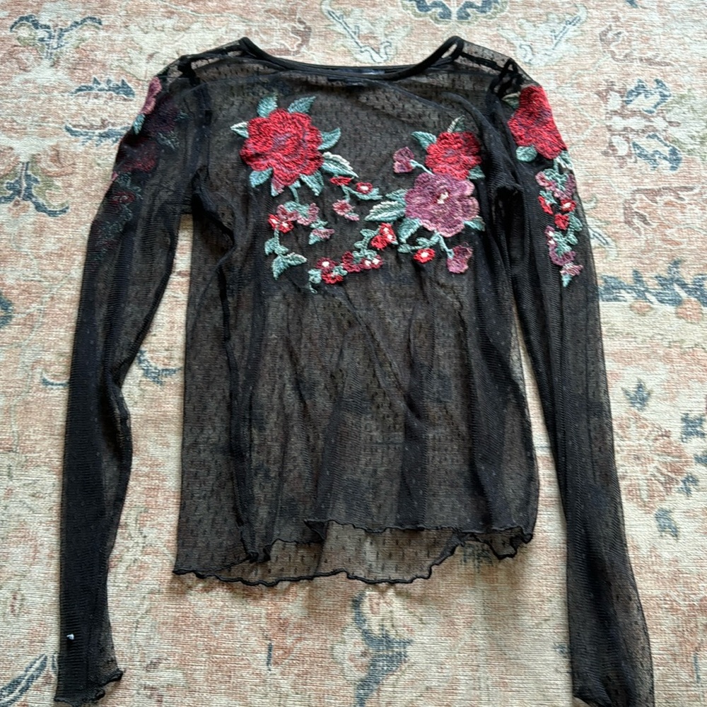 American eagle womens  floral top